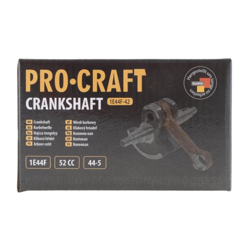 Kľukový hriadeľ 44mm 1E44F 52CC PROCRAFT - 8
