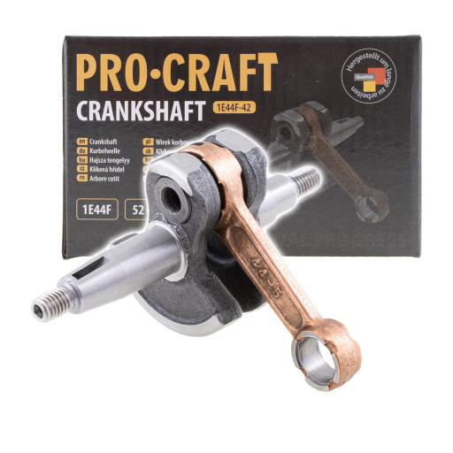 Kľukový hriadeľ 44mm 1E44F 52CC PROCRAFT - 1