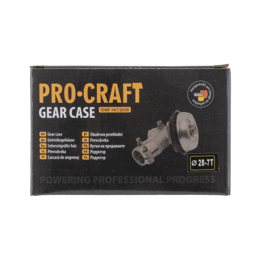 Spodný reduktor krovinorezu (7/28) PROCRAFT - 7