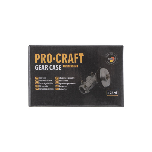 Spodný reduktor krovinorezu (9/28) PROCRAFT - 7