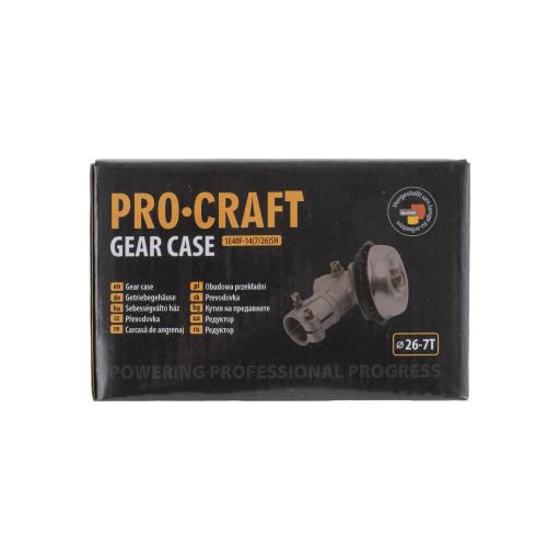 Spodný reduktor krovinorezu (7/26) PROCRAFT - 7