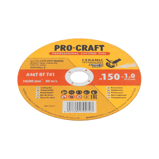 Rezný kotúč Procraft s keramickým zrnom YСD150x1.0 - 3