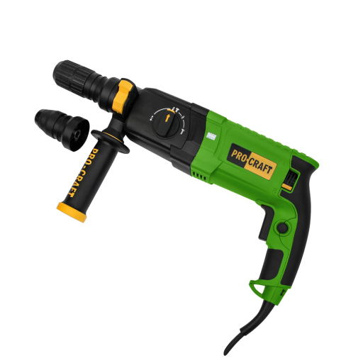 Kombinované vŕtacie a sekacie kladivo Procraft SDS Plus BH900DFR - 3