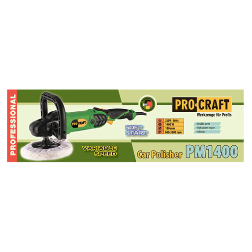 Leštička PROCRAFT PM1400 - 9