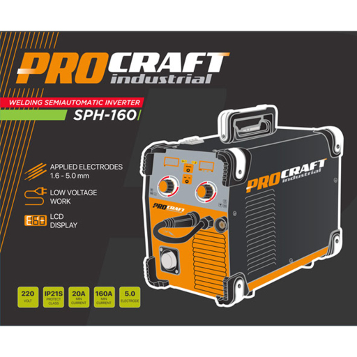 Zvárací invertor Procraft SPH-160 - 5