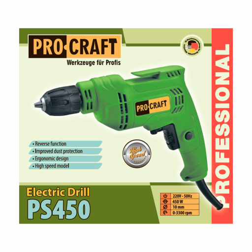 Vŕtačka PROCRAFT PS450 - 5