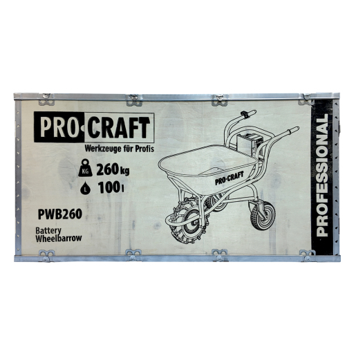 Procraft PWB260 Akumulátorový fúrik - 8