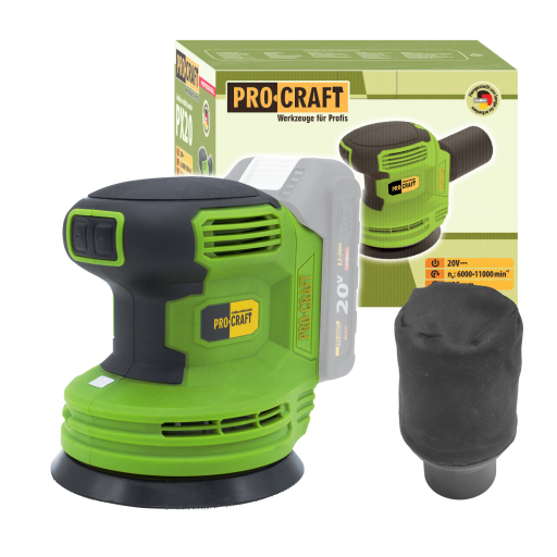 Aku excentrická brúska Procraft PX20 - 5