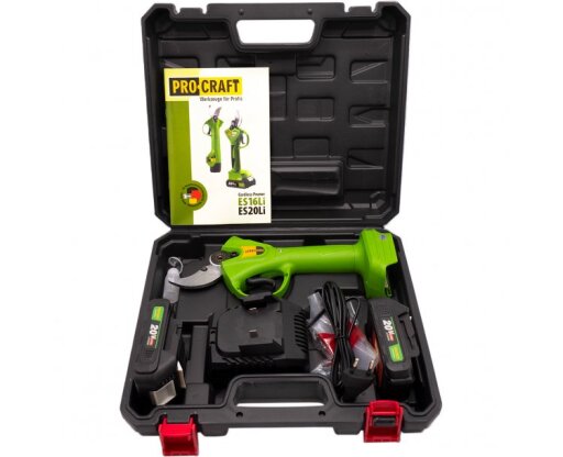 Akumulátorové nožnice na konáre Procraft ES20Li - 11