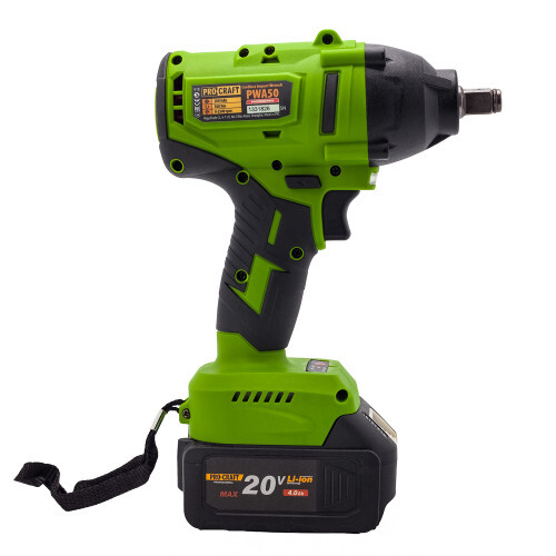 Aku rázový kľúč Procraft PWA50bb (bez akumulátora a nabíjačky) - 10