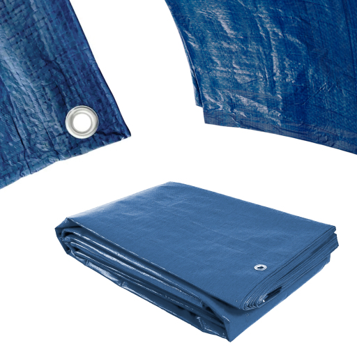 Procraft BT5x6 50g/m2 nepremokavá so sieťovinou 5x6 m modrá - 1