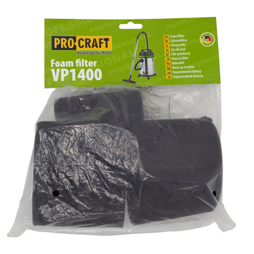 Penový filter pre priemyselný vysávač Procraft VP1400 - 1