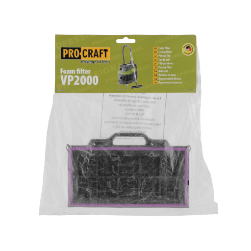 Penový filter pre priemyselný vysávač Procraft VP2000 - 4