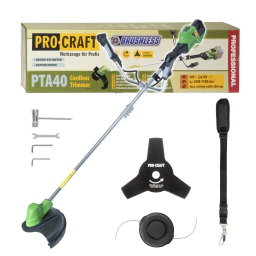 Aku krovinorez Procraft PTA40 (bez akumulátora a nabíjačky) - 1