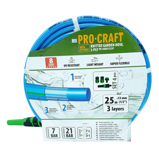 Záhradná hadica Procraft PR-3KGH1325F - 8