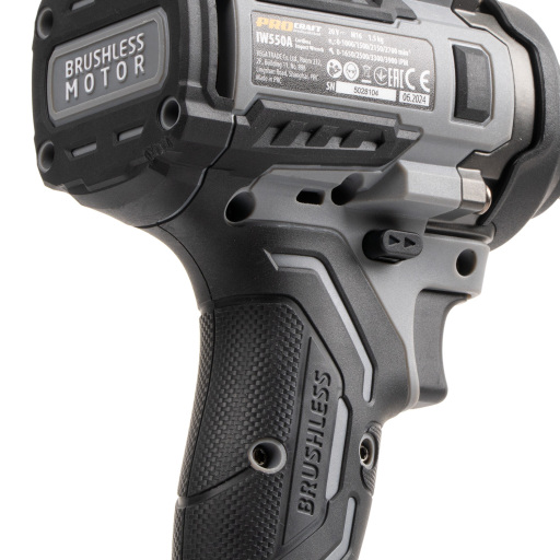 Akumulátorový rázový uťahovák Procraft Industrial IW550A (bez akumulátora a nabíjačky) - 9