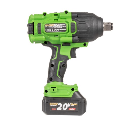 Akumulátorový rázový uťahovák Procraft PWA82 1b - 4