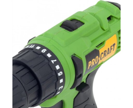 Aku vrtací šroubovák Procraft SPA12Li Compact se sadou bitů BS-32 - 17