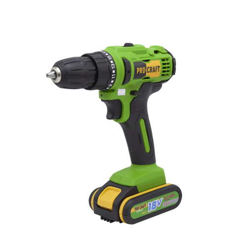 Aku vŕtací skrutkovač Procraft SPA18С so sadou bitov BS-32 - 14