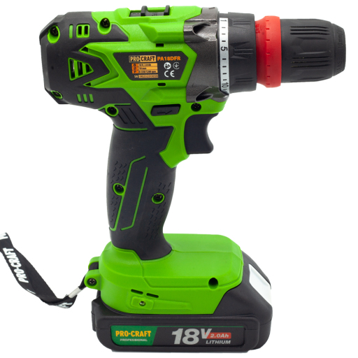 Akumulátorový vŕtací skrutkovač Procraft PA18DFRbb - 4