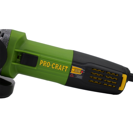 Uhlová brúska Procraft PW1050 + 10x rezací kotúč CD125x1,0 , 2x lamelový kotúč - 27