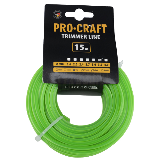 Rezacia struna (3,5 mm) (15 m) hviezda PROCRAFT - 1