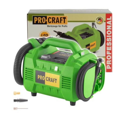 Aku kompresor s ofukovacou pištoľou LK30 Procraft (bez batérie a nabíjačky) - 1