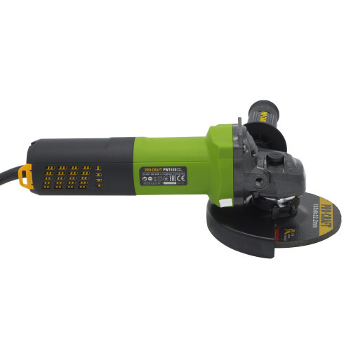 Bruska úhlová Procraft PW1550 + 10x řezný kotouč CD125x1.0 - 3