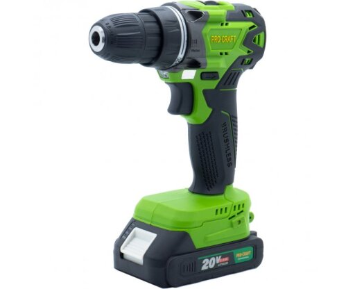 Aku vŕtací skrutkovač Procraft SPA20BL1B so sadou bitov BS-32 - 4