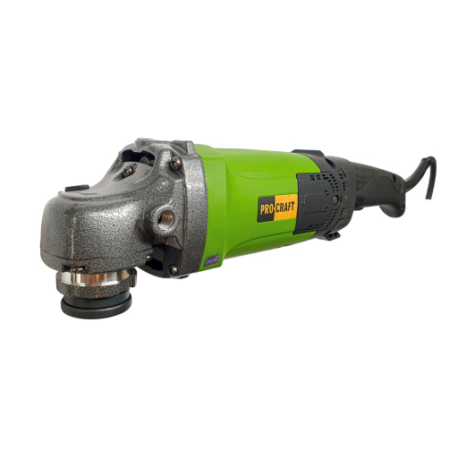 Uhlová brúska Procraft PW2200ES + rýchloupínacia matica RM14, 10x rezací kotúč CD180x1,6 - 4