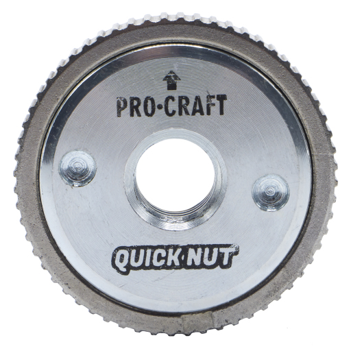 Uhlová brúska Procraft PW2200ES + rýchloupínacia matica RM14, 10x rezací kotúč CD180x1,6 - 12