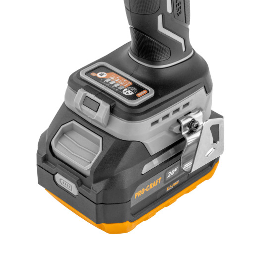 Aku rázový utahovák Procraft Industrial ID20A  (1 baterie) - 10