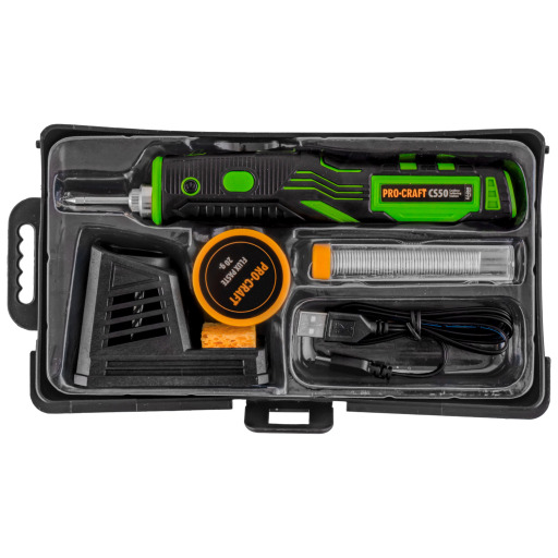 Aku spájkovačka Procraft CS50 - 11