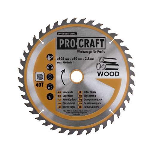Pokosová píla Procraft PGS305 - 9
