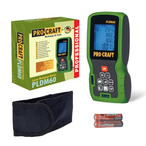 Laserový diaľkomer Procraft PLDM60 - 1