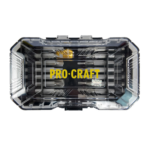 Aku vŕtací skrutkovač Procraft PA18LiH so sadou bitov BS-37 - 16