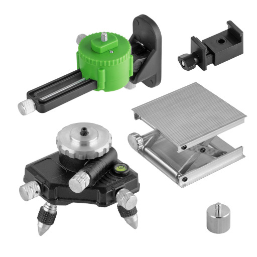 Procraft LE-4G Zelený čiarový laser, krížová samonivelačná rovina - 11