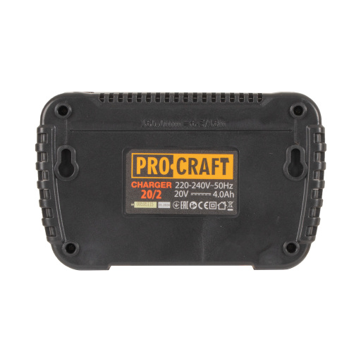 Sada dvoch batérií 20 V 4 Ah Procraft 20/4 Turbo a nabíjačka na dve batérie 20/2 - 5