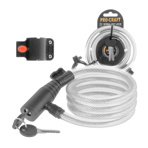 Kľúčový zámok na kolobežku Procraft SC1200.12K - 1
