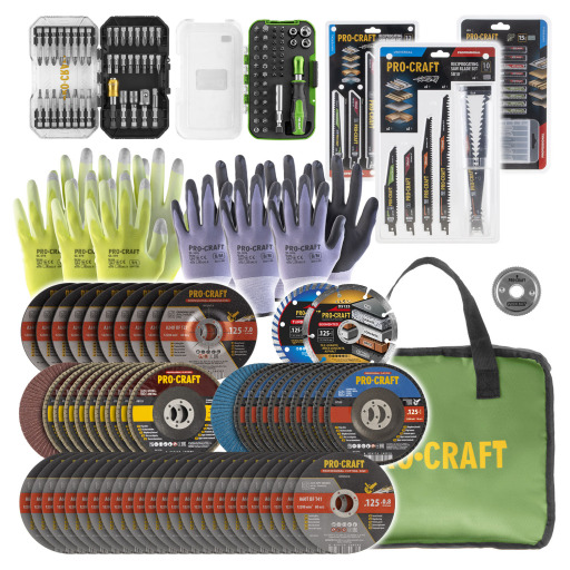 Sada príslušenstva v taške Procraft PRO-SET/BG500 - 1