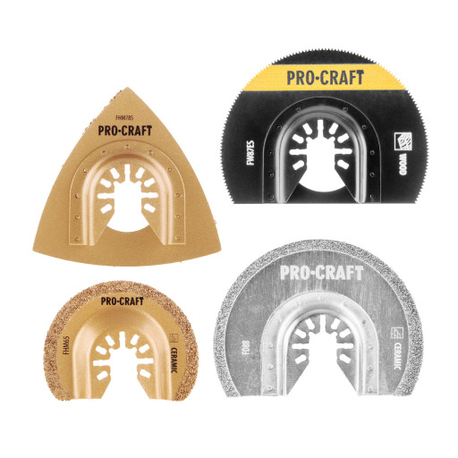 Sada nadstavcov pre multifunkčné oscilačné brúsky Procraft MB8 - 4