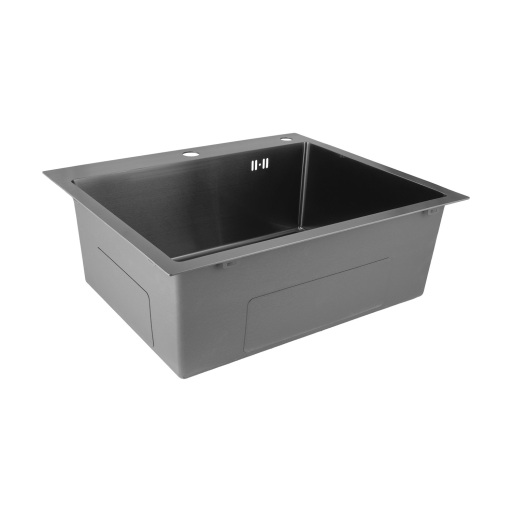 Nerezový drez MIXXUS MH6050 SS COLOR so sifónom, nerezový - 4