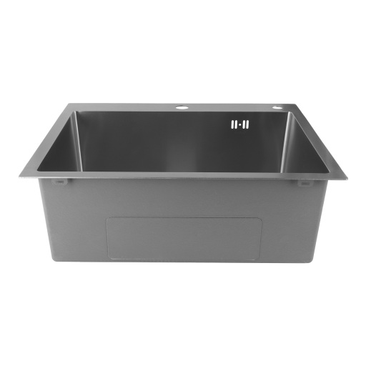 Nerezový drez MIXXUS MH5843 DECOR SS COLOR so sifónom, nerezový - 2
