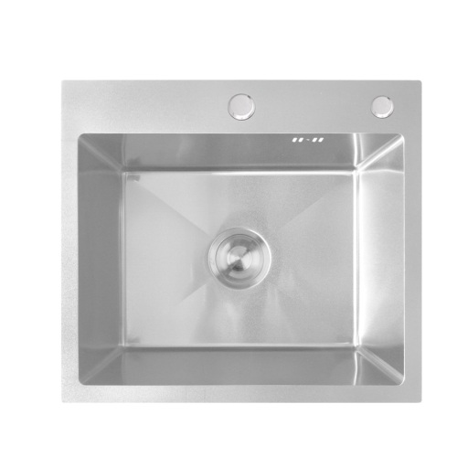 Nerezový drez MIXXUS MH5045 SS COLOR so sifónom, nerezový - 1