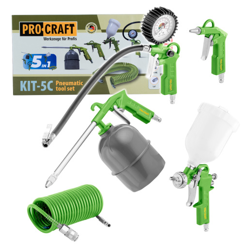 Súprava príslušenstva kompresora Procraft KIT-5C - 1