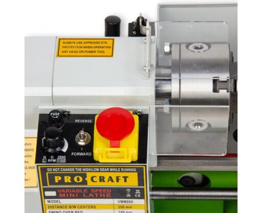 Sústruh na oceľ a plast Procraft VMM800 - 7