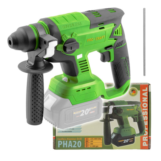 Kladivo vrtací aku Procraft PHA20 bez akumulátoru a nabíječky - 1