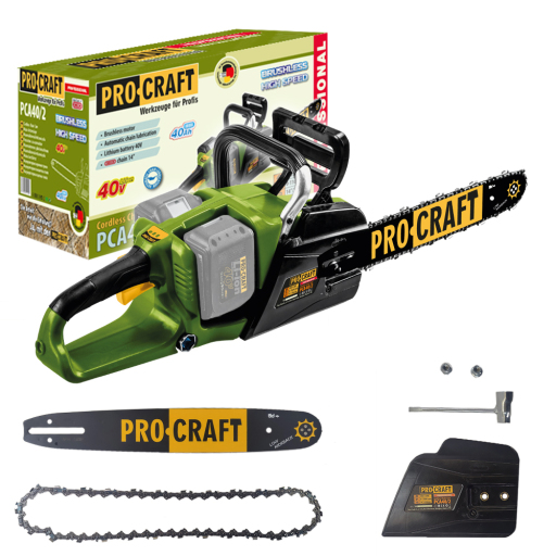 Akumulátorová ručná píla Procraft PCA40/2 bez akumulátora a nabíjačky - 1