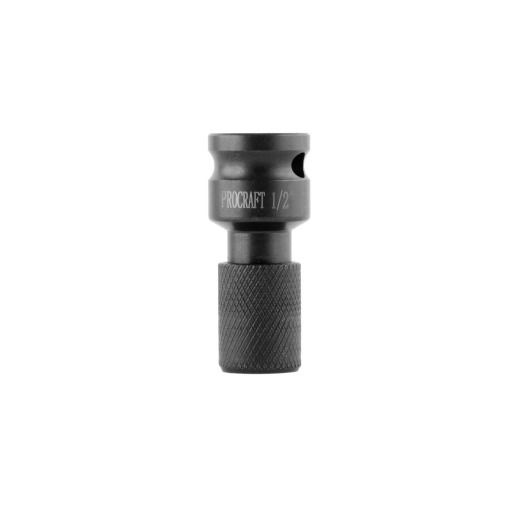 Adaptér (redukcia) z 1/2" štvorhranu na bity 1/4" pre rázové uťahováky - 3