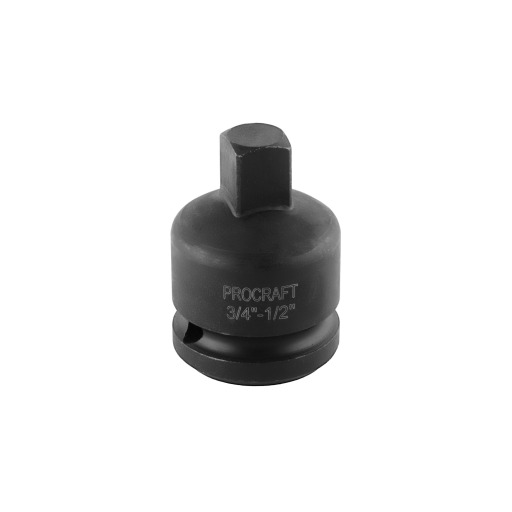 Adaptér (redukcia) z vnútorného 3/4" štvorhranu na vonkajší 1/2" pre rázové uťahováky. - 1